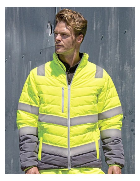 RES-R325M-Mens Soft Padded Safety Jacket 2
